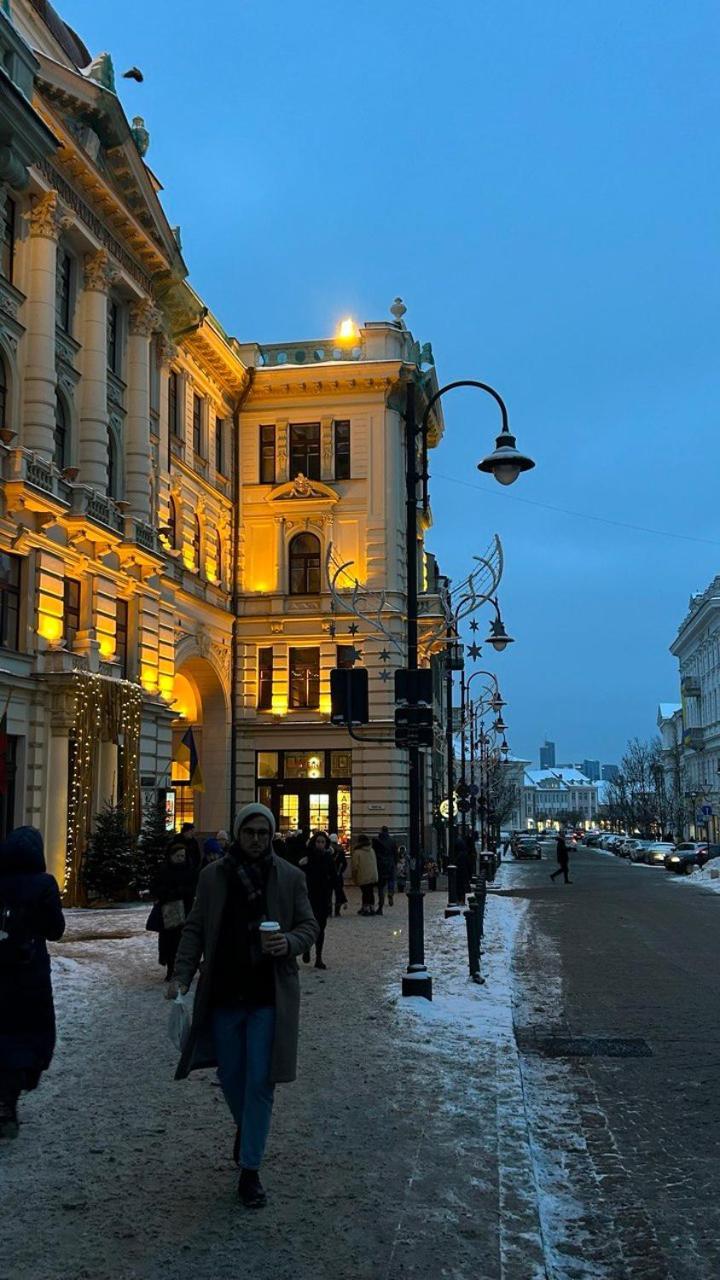 Vilnius Town Square Apartments Self Check-In 24H By H&H Kültér fotó
